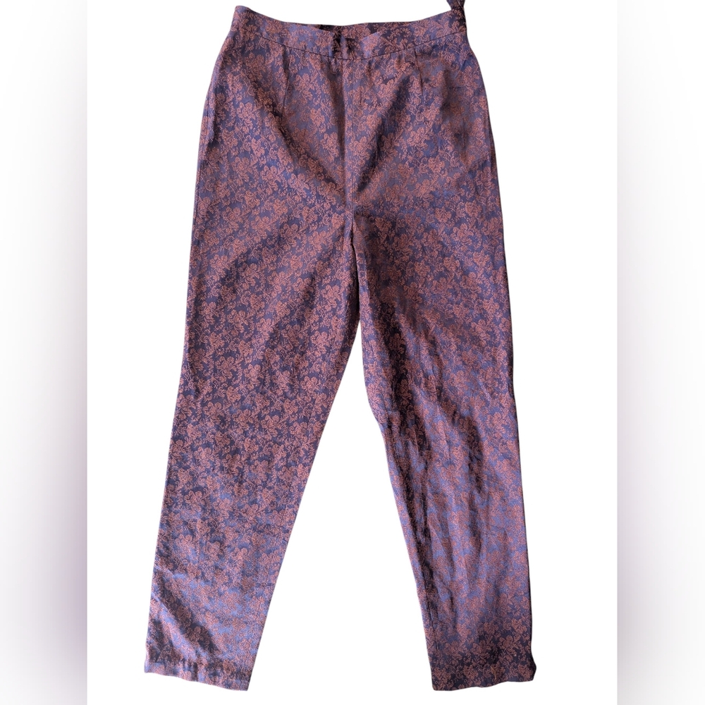 Floral Patterned Pants